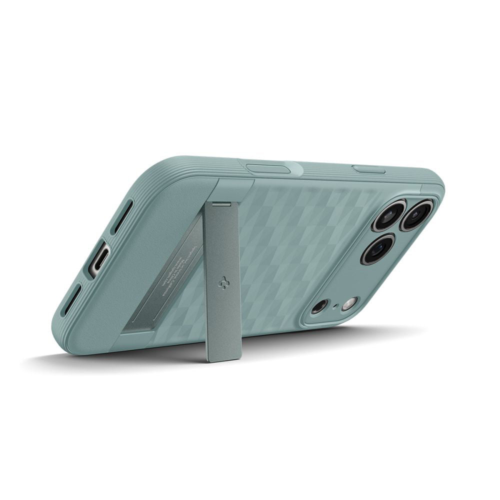 Spigen Husa de protectie Spigen Caseology Parallax "S" MagSafe (ACS09912) compatibil cu iPhone 17 Pro Max, Sage Green – 