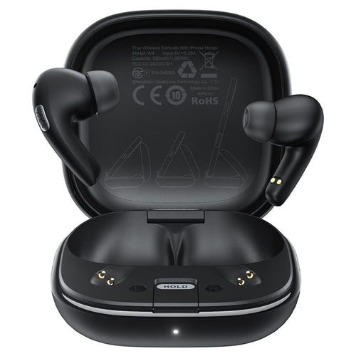 Acefast - Wireless Earbuds (W4) - In-ear TWS, BT v5.4, ENC Noise Cancelling, with Built-in Phone Stand, IPX4, 350mAh - B