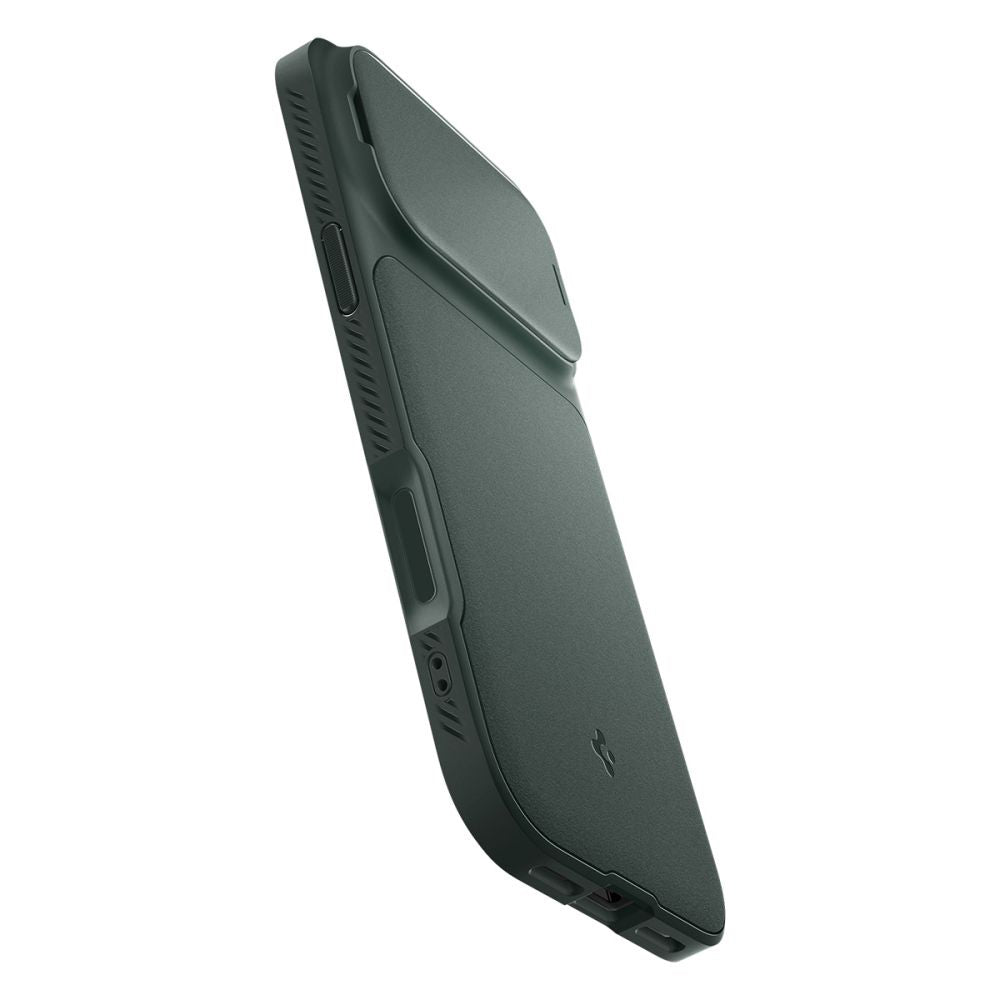 Husa de protectie Spigen Optik Armor compatibil cu iPhone 18 Pro Max / iPhone 17 Pro Max, Verde