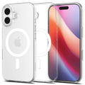 Spigen - Liquid Crystal MagSafe (ACS10397) - iPhone 17 - Clear / White