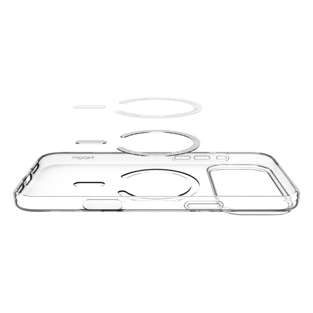 Spigen - Liquid Crystal MagSafe (ACS10394) - iPhone 17 Pro Max - Clear / White