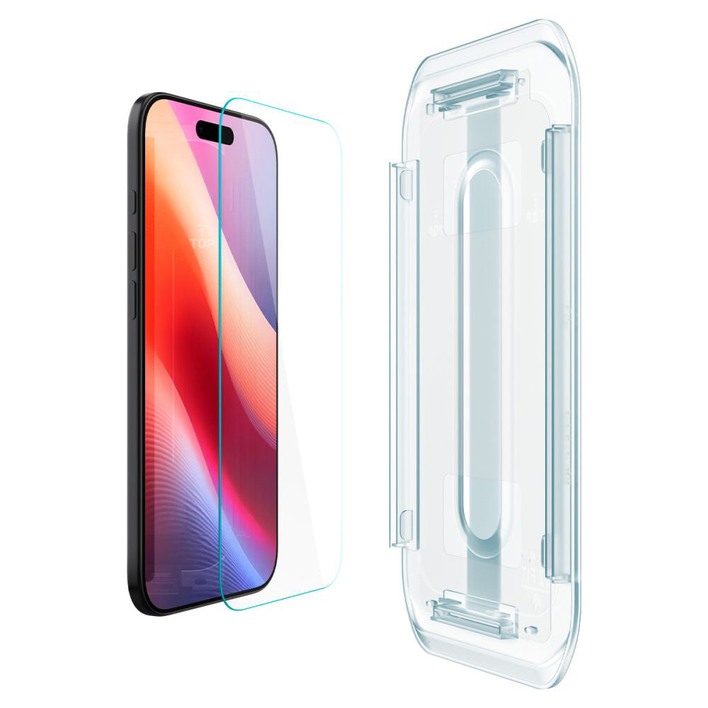 Spigen - (2 pack) Glas.tR EZ-FIT (AGL09861) - iPhone 17 Air - Clear