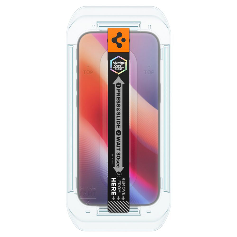 Spigen - (2 pack) Glas.tR EZ-FIT (AGL09861) - iPhone 17 Air - Clear