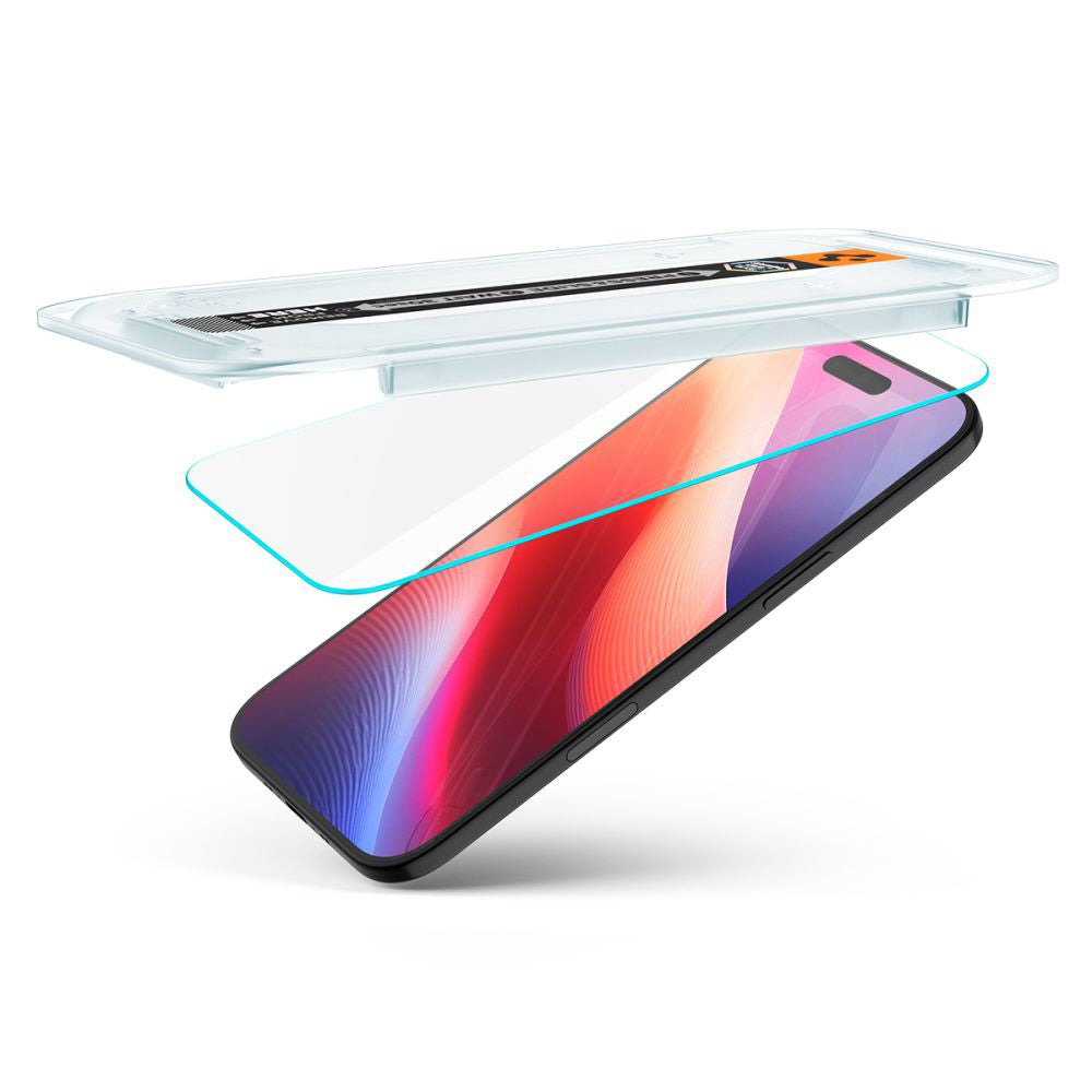 Spigen - (2 pack) Glas.tR EZ-FIT (AGL09861) - iPhone 17 Air - Clear