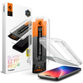 Spigen - Glas.tR EZ-FIT Pro (AGL10098) - iPhone 16 Pro / iPhone 17 / iPhone 17 Pro - Privacy