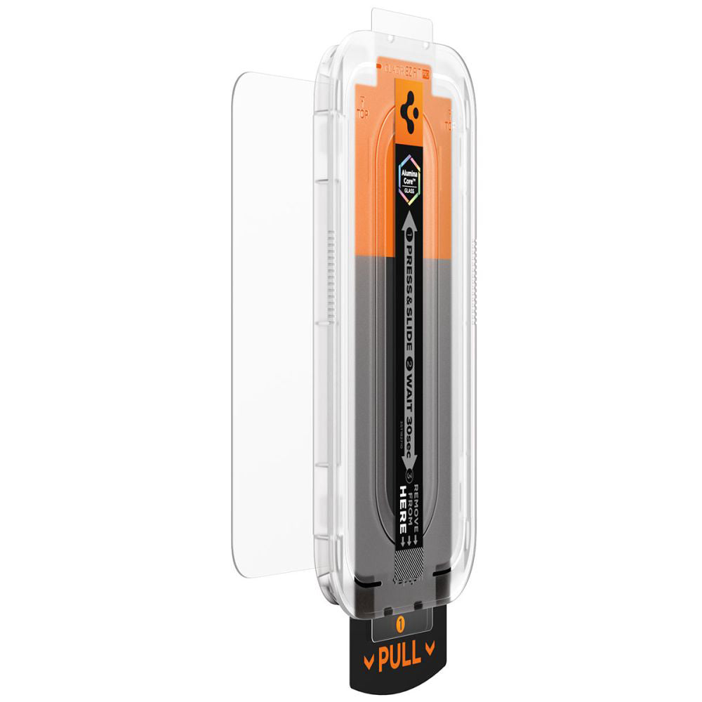 Spigen - Glas.tR EZ-FIT Pro HD (AGL09870) - iPhone 17 Air - Clear