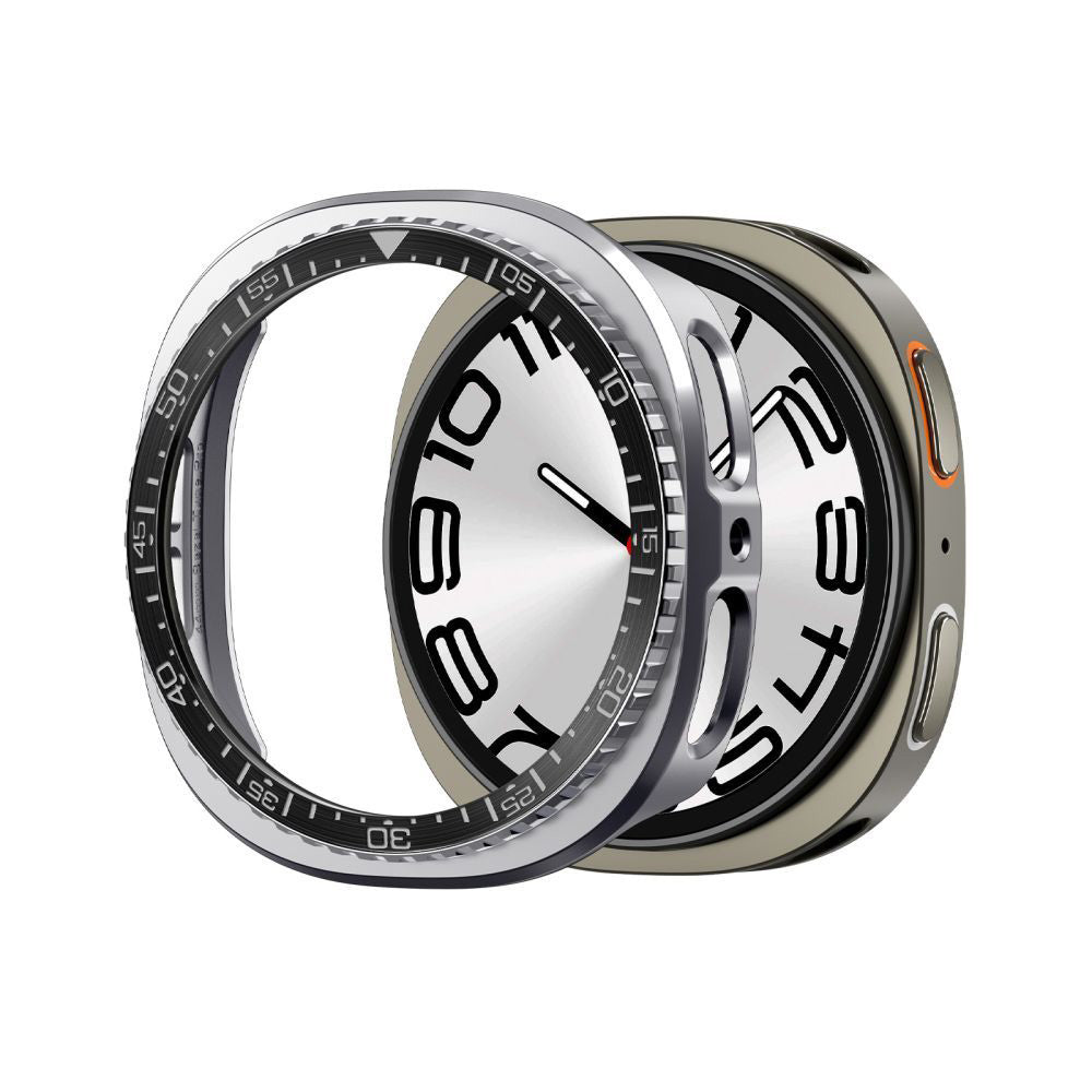 Spigen - Bezel Tune Pro Diver (ACS10010) - for Samsung Galaxy Watch8 44mm, Stainless Steel - Black