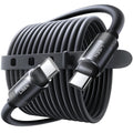 Lisen - Data Cable L115 (YL0125040001) - Type-C to Type-C, Fast Charging, 100W, 480Mbps, Aluminum Alloy, Silicone, 3m - 