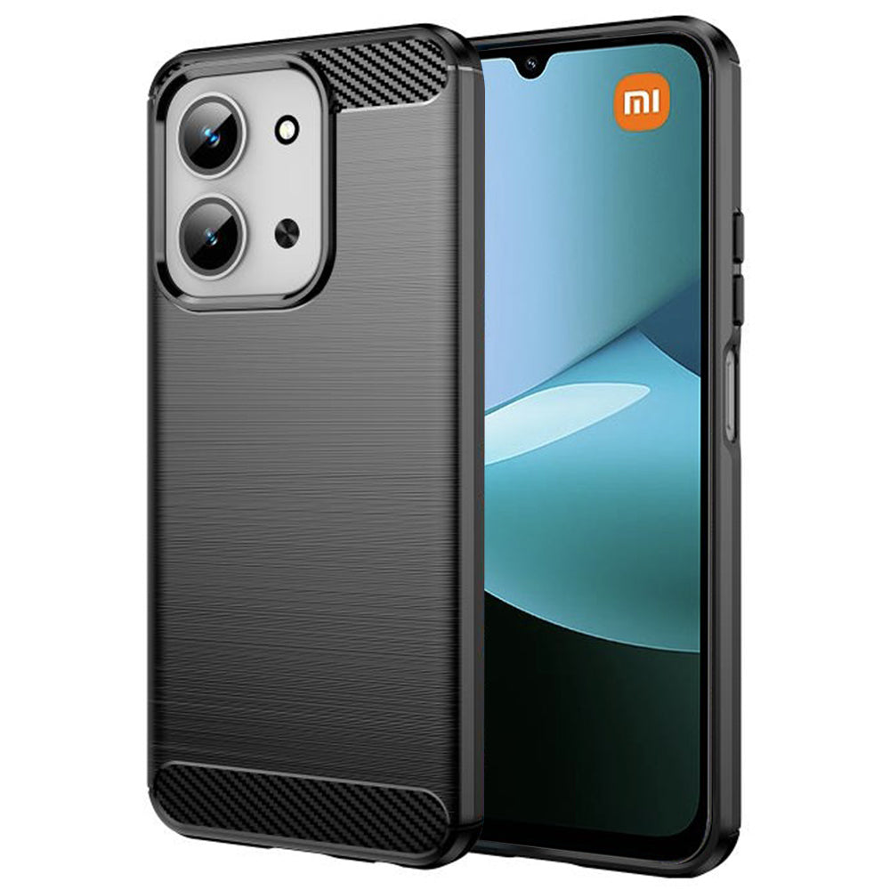 Techsuit - Carbon Silicone - Xiaomi Redmi 15C 4G / Redmi 15C 5G / Poco C85 4G - Black