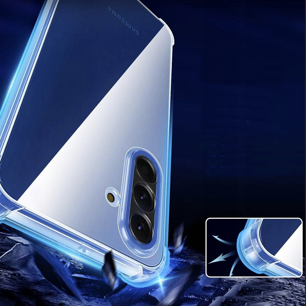 Techsuit - Shockproof Clear Silicone - Samsung Galaxy A17 5G / A17 4G - Clear