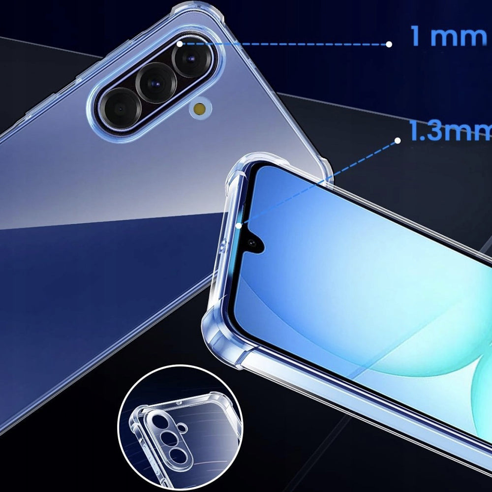 Techsuit - Shockproof Clear Silicone - Samsung Galaxy A17 5G / A17 4G - Clear