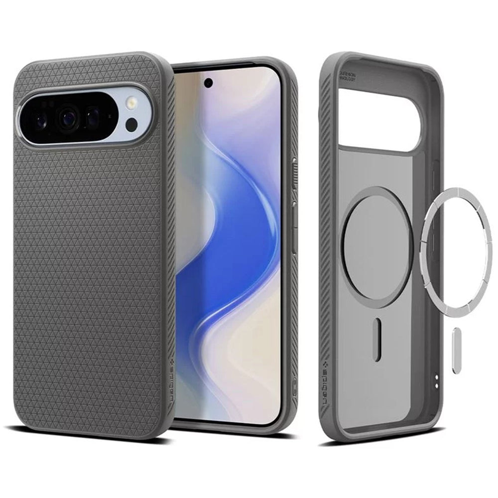 Spigen - Liquid Air MagSafe (ACS09720) - Google Pixel 10 Pro XL - Marble Grey