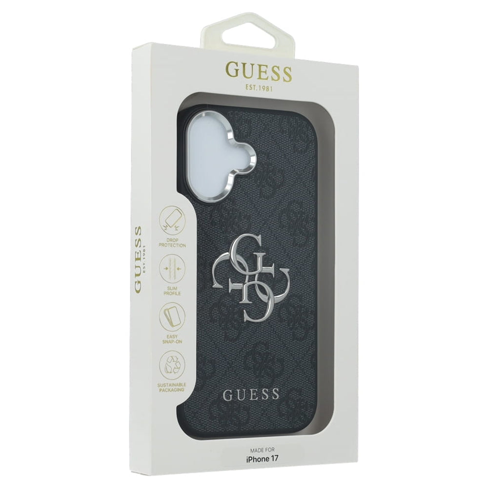 Husa pentru iPhone 17 - Guess Hardcase Big 4G Logo Classic Logo (GUHCP17SP4G4SMCK) - Black
