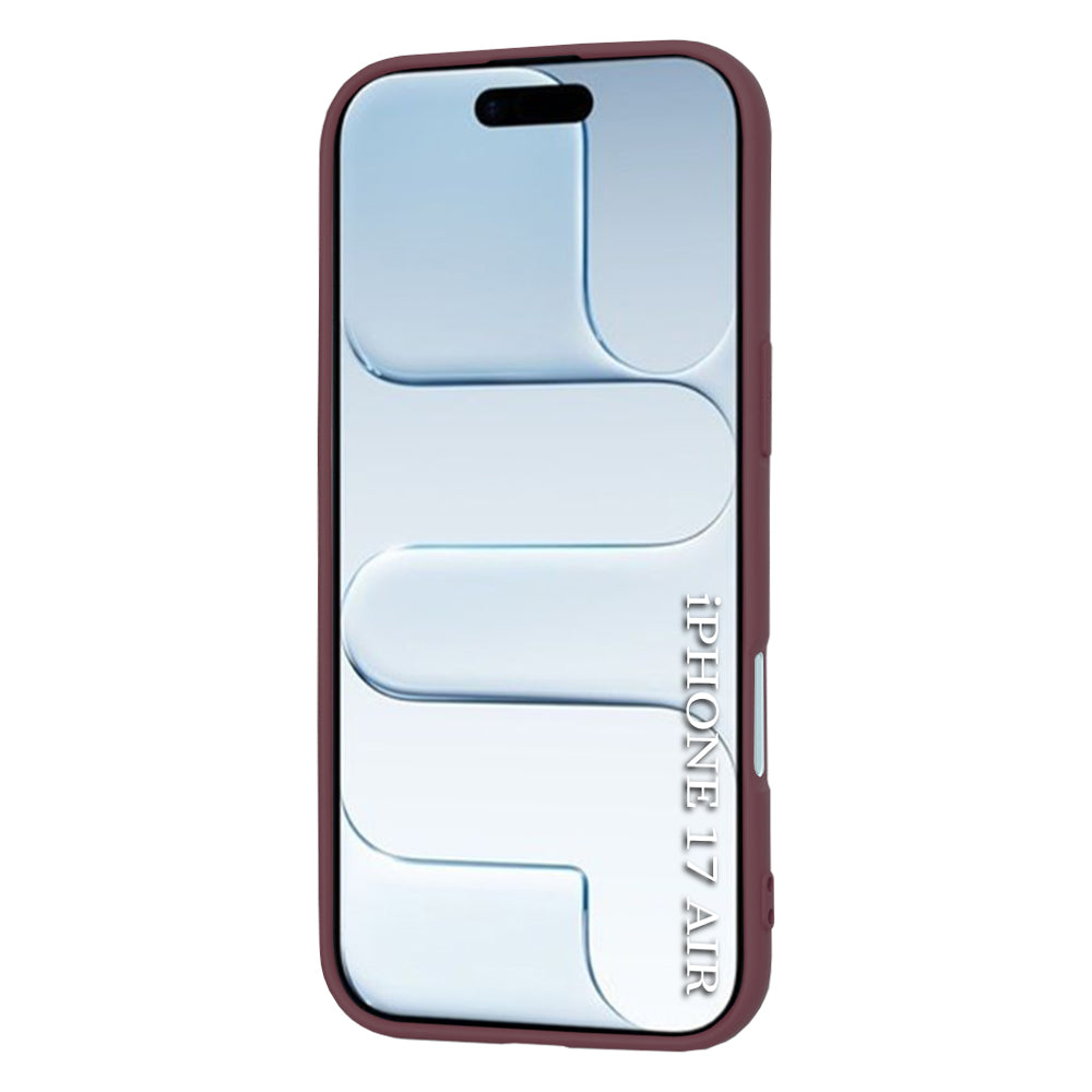 Techsuit - SoftFlex MagSafe - iPhone 17 Air - Plum Red