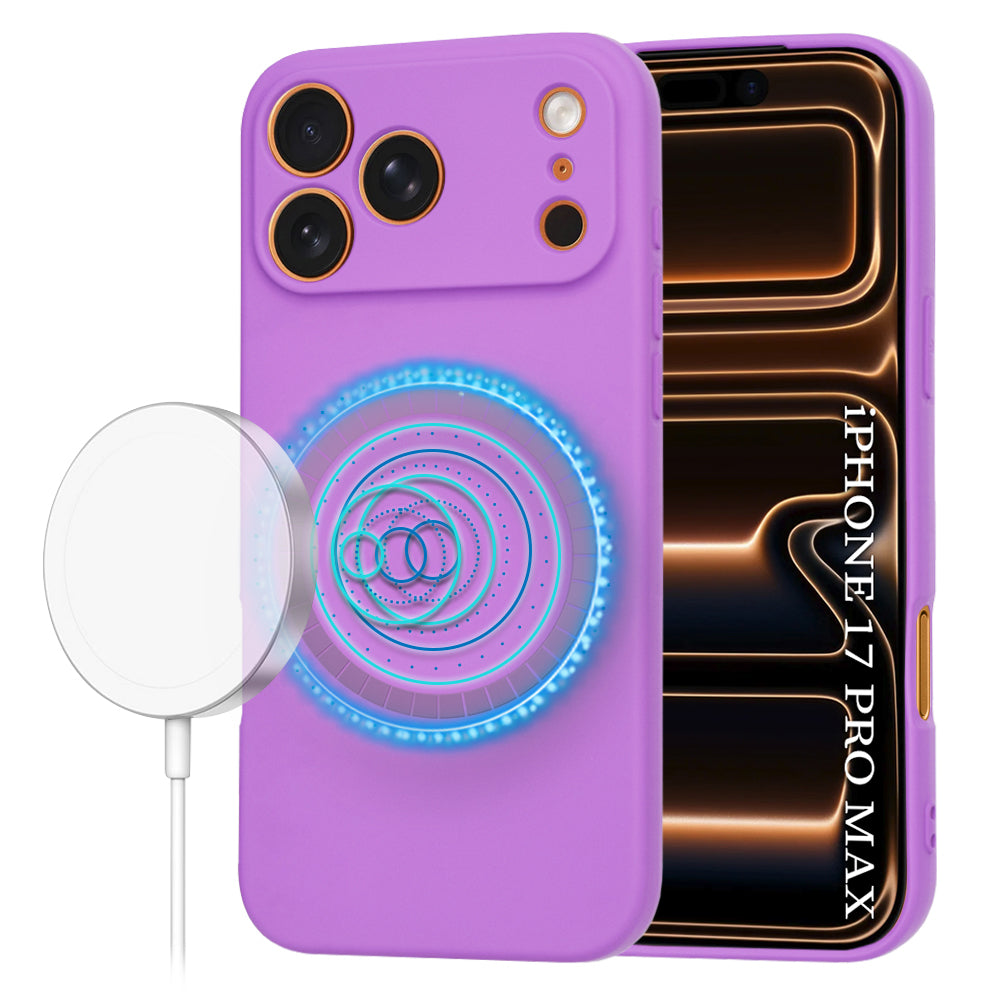 Techsuit - SoftFlex MagSafe - iPhone 17 Pro Max - Purple