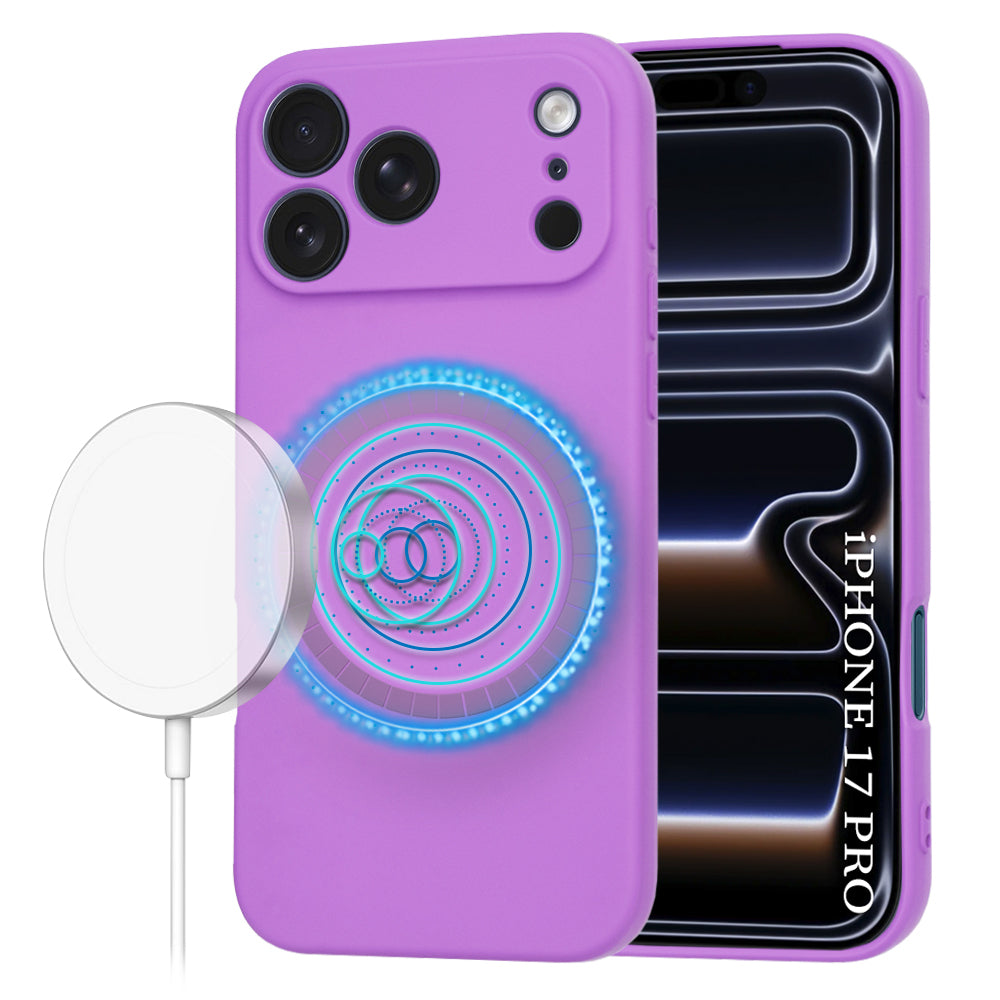 Techsuit - SoftFlex MagSafe - iPhone 17 Pro - Purple