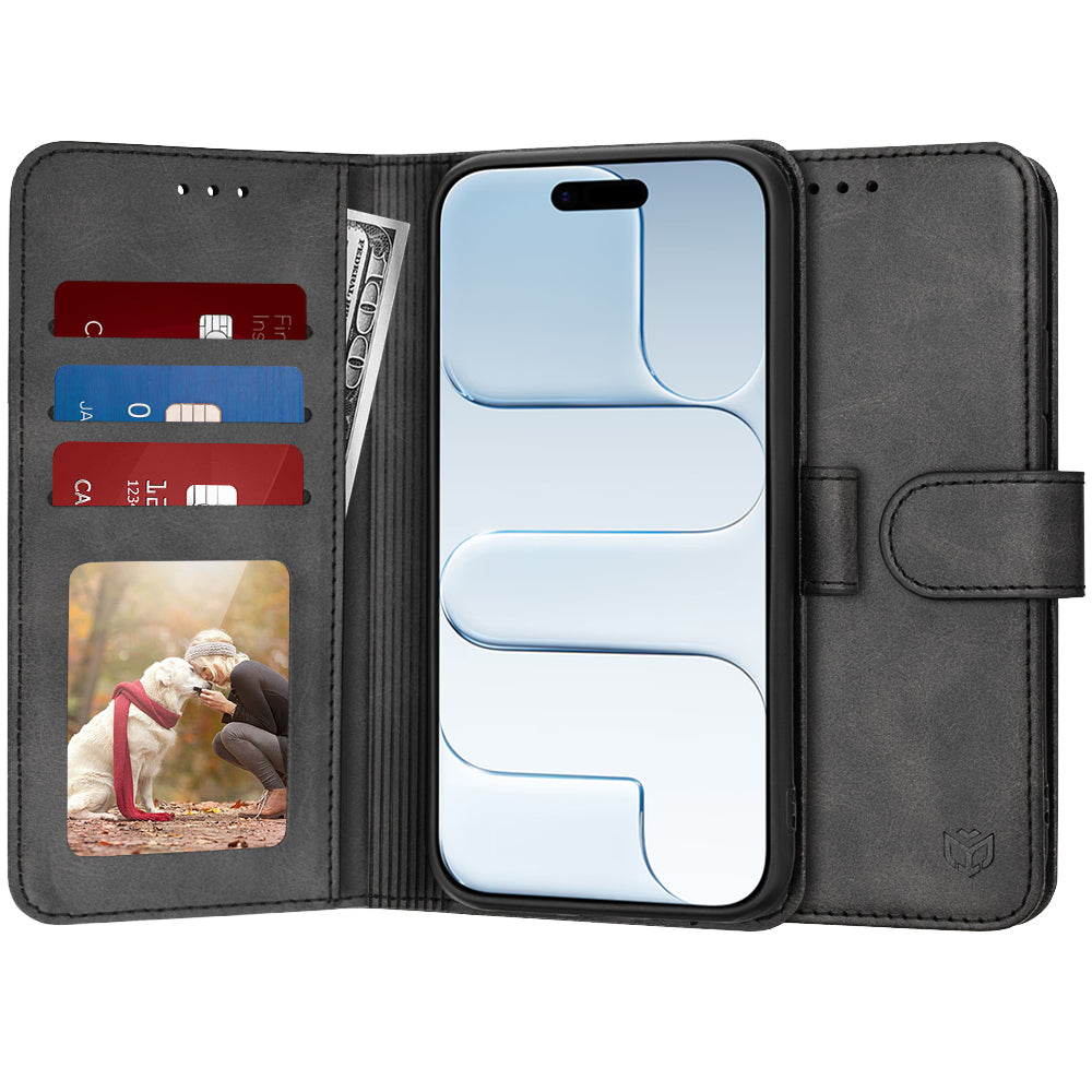 Techsuit - Diary Book - iPhone 17 Air - Black
