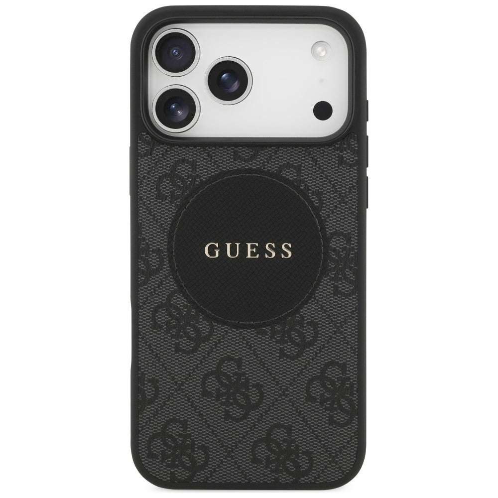 Guess - 4G Circle Classic Logo MagSafe (GUHMP17XP4PGRSGK) - iPhone 17 Pro Max - Black