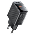 Acefast - Wall Charger (A102) - GaN, Fast Charging, Type-C, PD30W, Smart Chip - Black