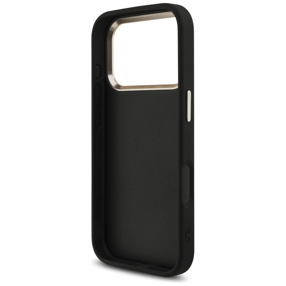 Husa de protectie Guess Hardcase Big 4G Logo Classic compatibil cu iPhone 17 Pro, Negru
