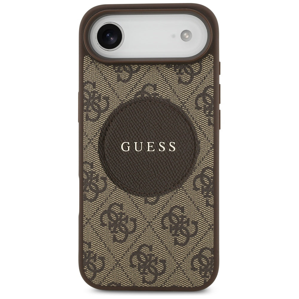 Guess - 4G Circle Classic Logo MagSafe (GUHMP17MP4PGRSGW) - iPhone 17 Air - Brown