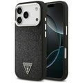 Husa de protectie Guess Glitter Series compatibil cu iPhone 17 Pro, Negru