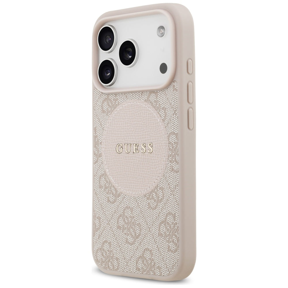 Guess - 4G Circle Classic Logo MagSafe (GUHMP17LP4PGRSGP) - iPhone 17 Pro - Pink