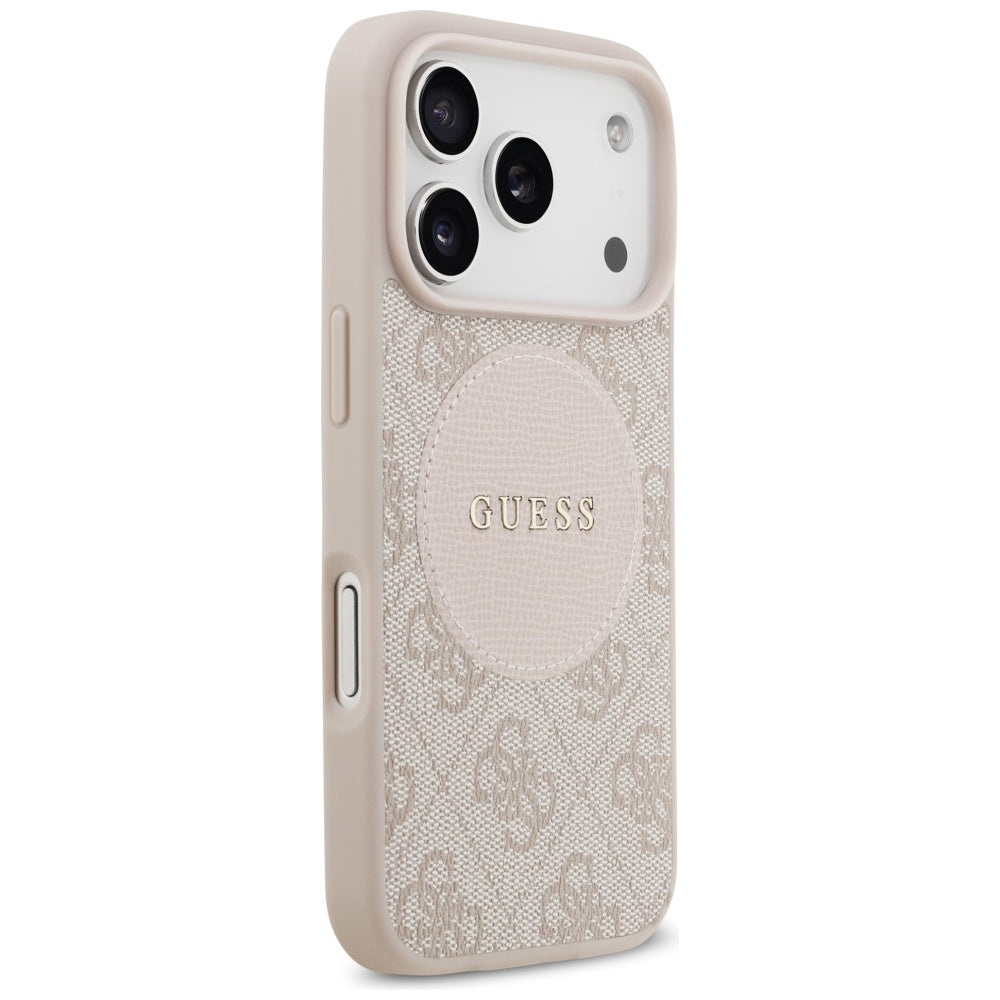 Guess - 4G Circle Classic Logo MagSafe (GUHMP17LP4PGRSGP) - iPhone 17 Pro - Pink