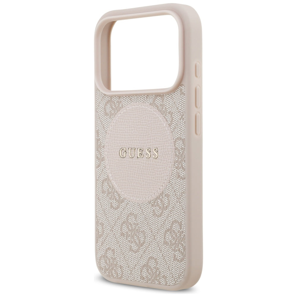 Guess - 4G Circle Classic Logo MagSafe (GUHMP17LP4PGRSGP) - iPhone 17 Pro - Pink