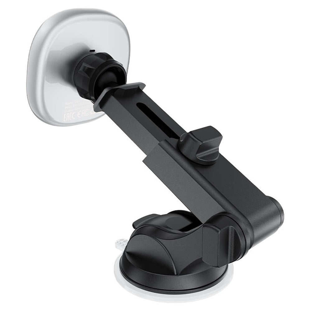 Acefast - Car Holder with Wireless Charging (D42) - for Dashboard/Windshield, Magnetic Grip, USB-C, 15W, for 4.7 - 6.9" 