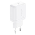 Acefast Incarcator Acefast (A130), Fast Charging, GaN, Type-C, PD20W, Alb