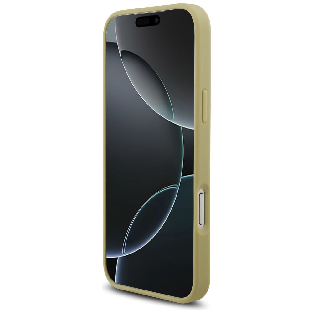 Guess - Rhinestone Triangle Logo (GUHCP17LHDGTPD) - iPhone 17 Pro - Gold