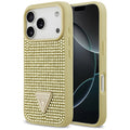 Guess - Rhinestone Triangle Logo (GUHCP17LHDGTPD) - iPhone 17 Pro - Gold