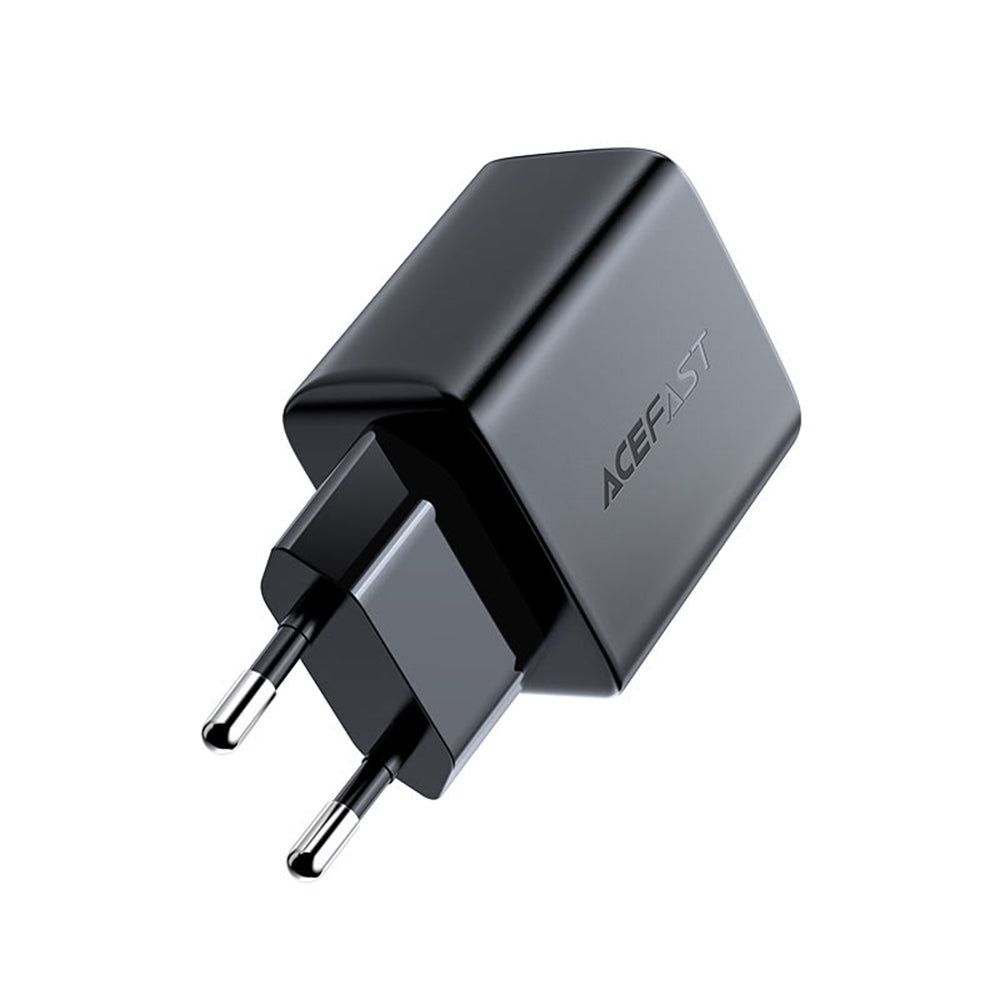 Acefast - Wall Charger (A1) - Fast Charging, Type-C, PD20W, QC 3.0, 5V/2.4A, Smart Chip, V0 Fire Protection - Black