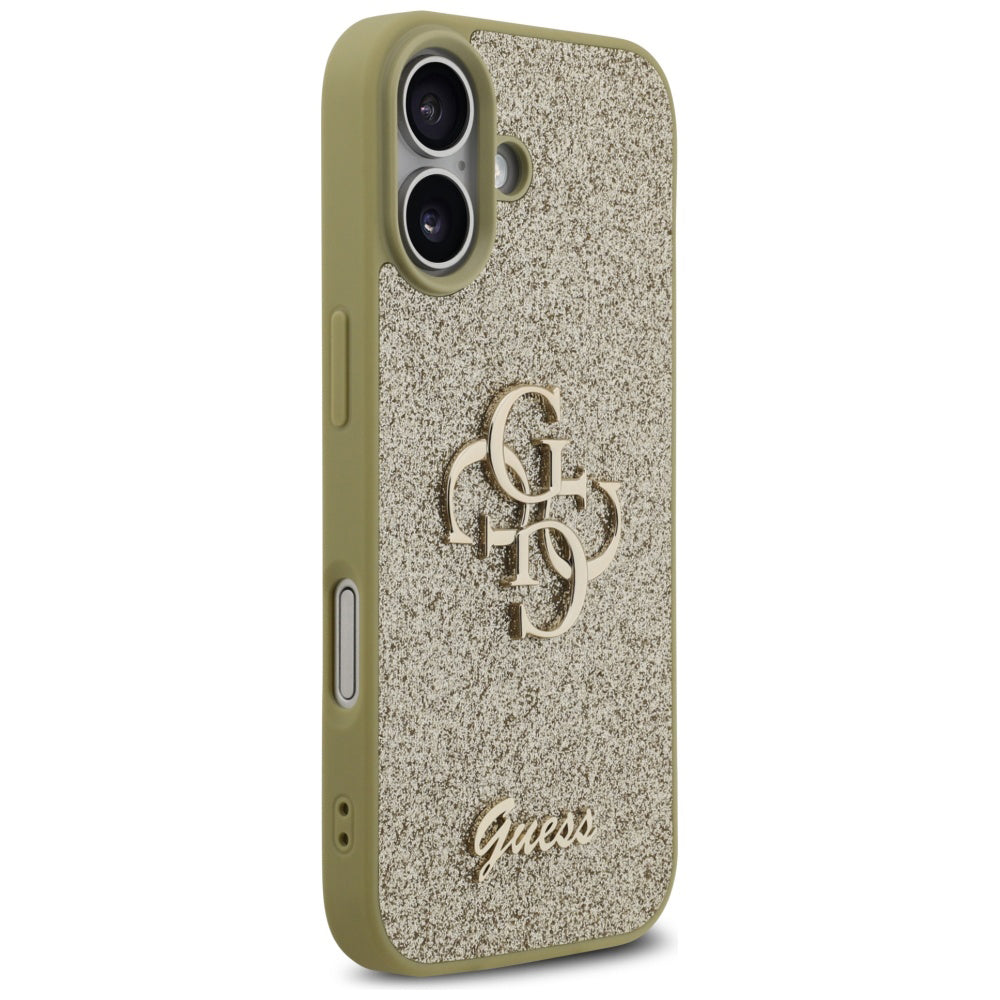 Guess - Fixed Glitter Big 4G (GUHCP17SHG4SGD) - iPhone 17 - Gold