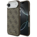Husa pentru iPhone 17 Air - Guess Hardcase 4G Classic Logo MagSafe - Brown