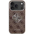 Husa pentru iPhone 17 - Guess Hardcase Big 4G Classic Logo - Brown