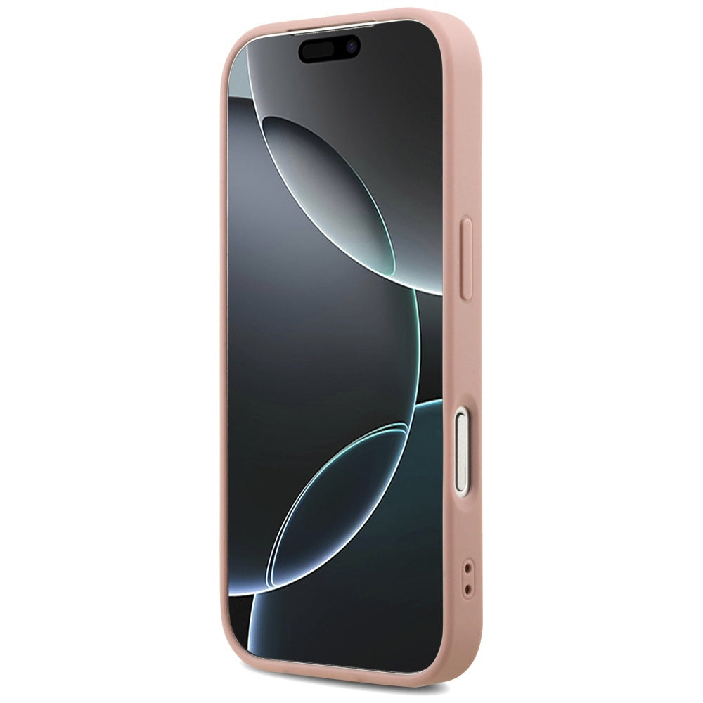 Guess - Fixed Glitter Big 4G (GUHCP17LHG4SGP) - iPhone 17 Pro - Pink