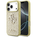 Guess - Fixed Glitter Big 4G (GUHCP17LHG4SGD) - iPhone 17 Pro - Gold