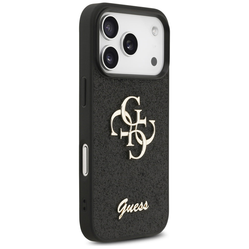 Guess - Fixed Glitter Big 4G (GUHCP17XHG4SGK) - iPhone 17 Pro Max - Black