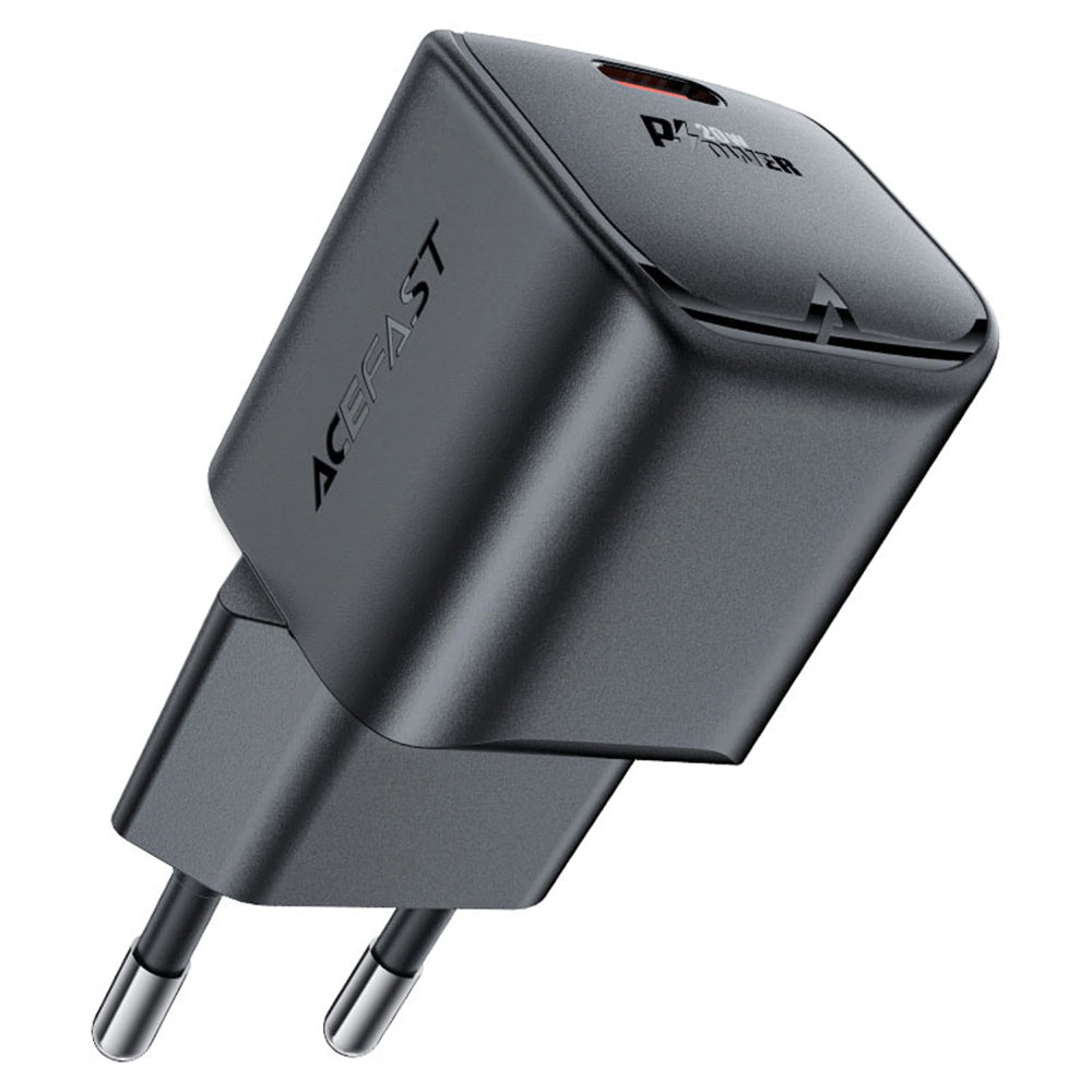 Acefast - Wall Charger Mini (A73) - GaN Technology, PD20W, Small Size Design - Black