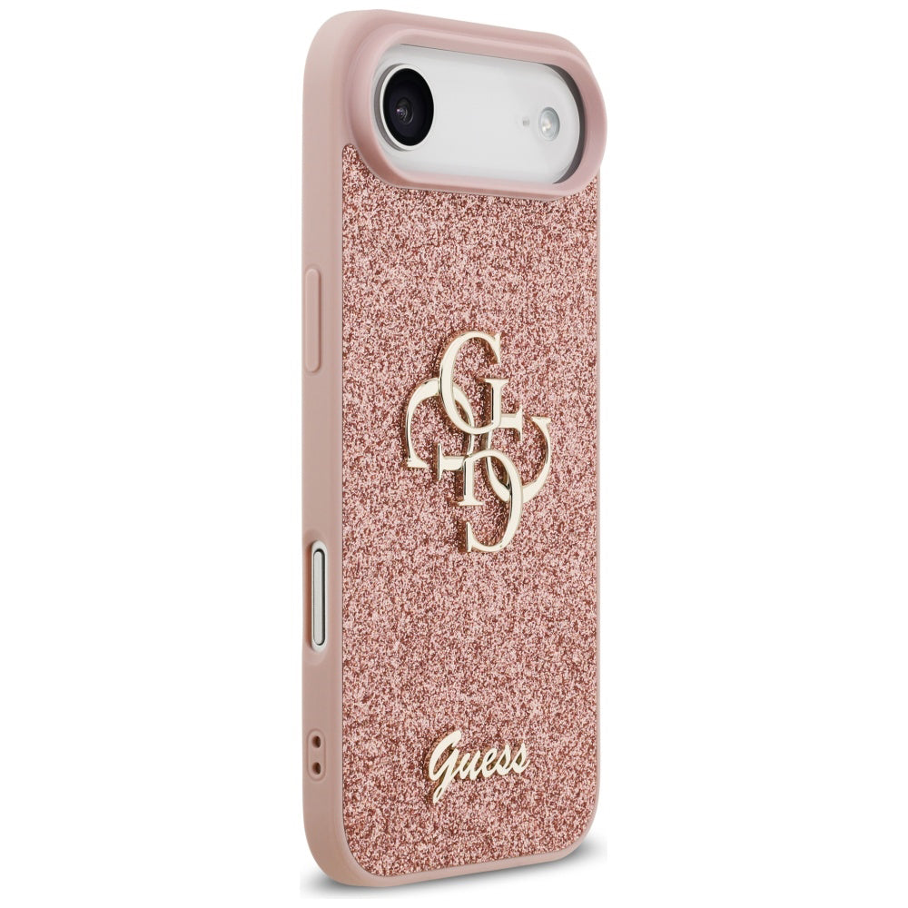 Guess - Fixed Glitter Big 4G (GUHCP17MHG4SGP) - iPhone 17 Air - Pink