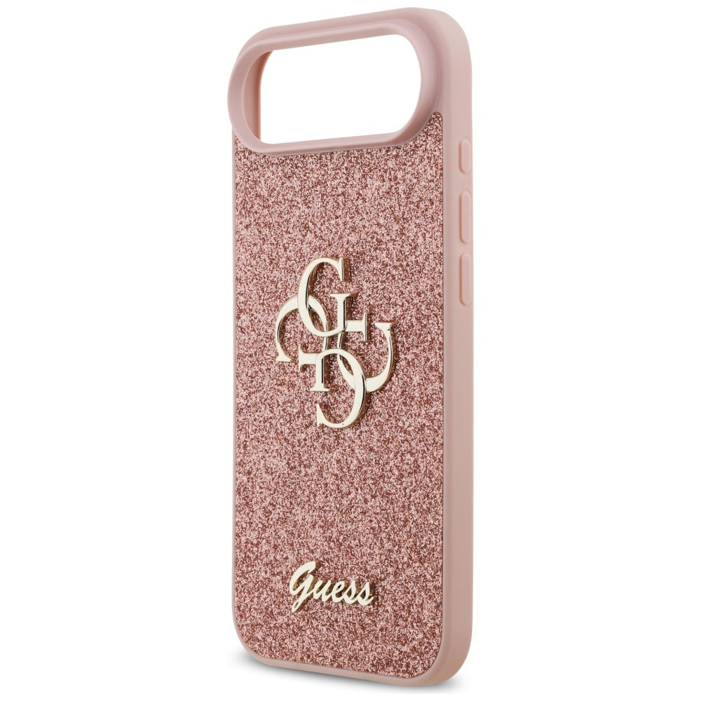 Guess - Fixed Glitter Big 4G (GUHCP17MHG4SGP) - iPhone 17 Air - Pink
