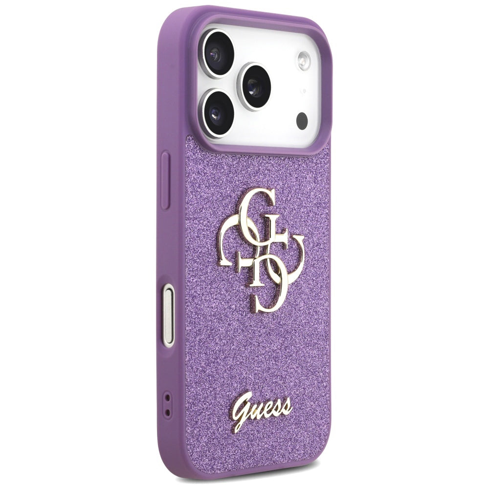 Guess - Fixed Glitter Big 4G (GUHCP17LHG4SGL) - iPhone 17 Pro - Lilac