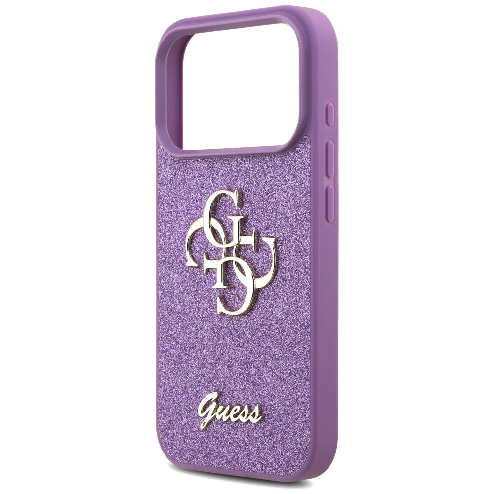 Guess - Fixed Glitter Big 4G (GUHCP17LHG4SGL) - iPhone 17 Pro - Lilac
