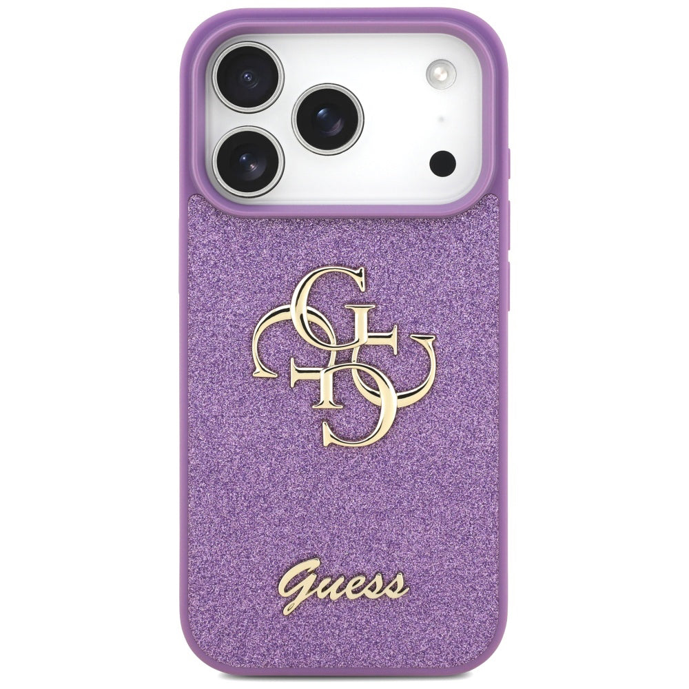 Guess - Fixed Glitter Big 4G (GUHCP17LHG4SGL) - iPhone 17 Pro - Lilac