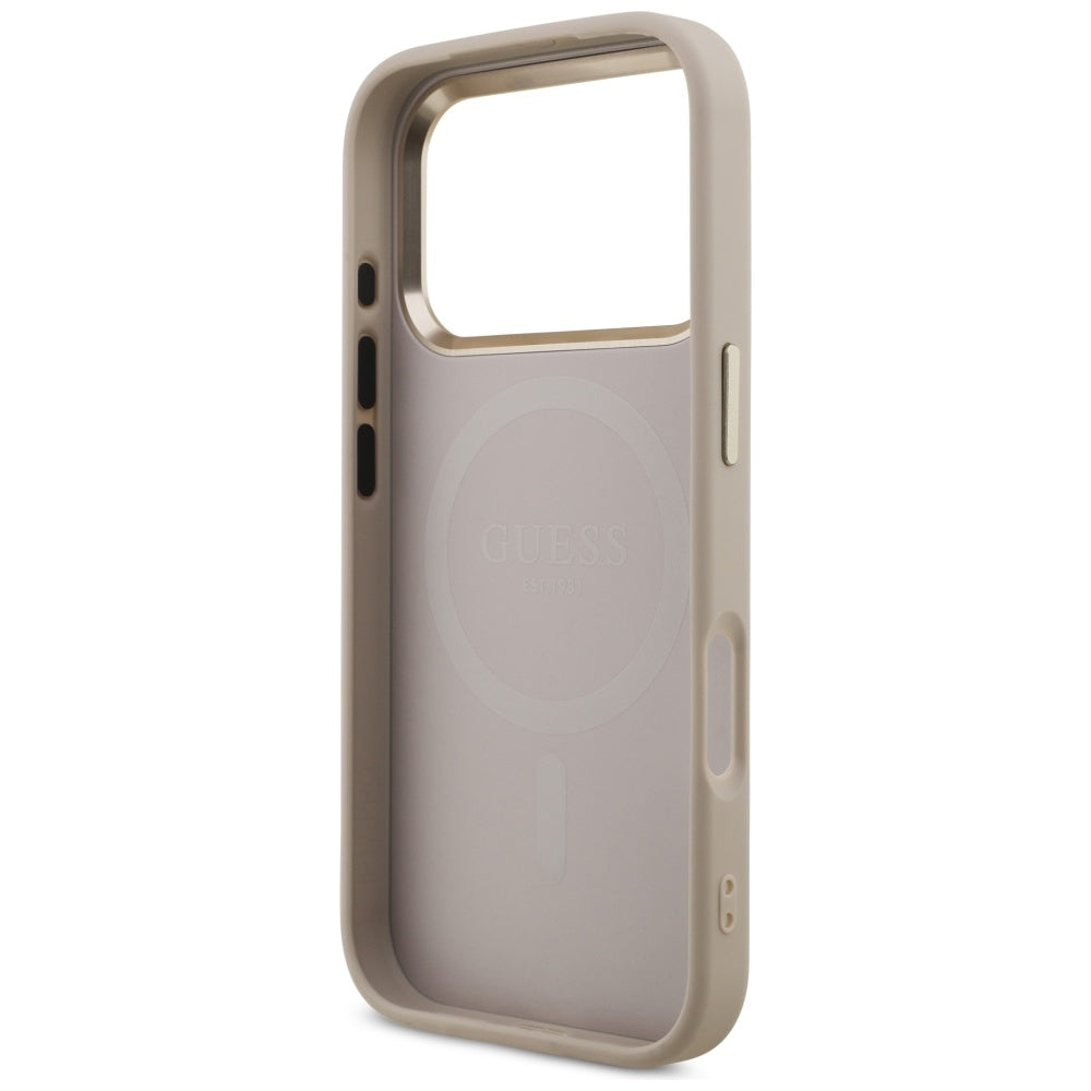 Husa de protectie Guess Hardcase 4G compatibil cu iPhone 17 Pro, Roz
