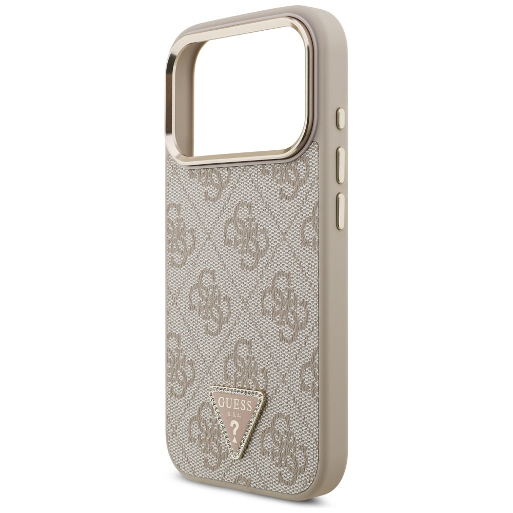 Husa de protectie Guess Hardcase 4G compatibil cu iPhone 17 Pro, Roz
