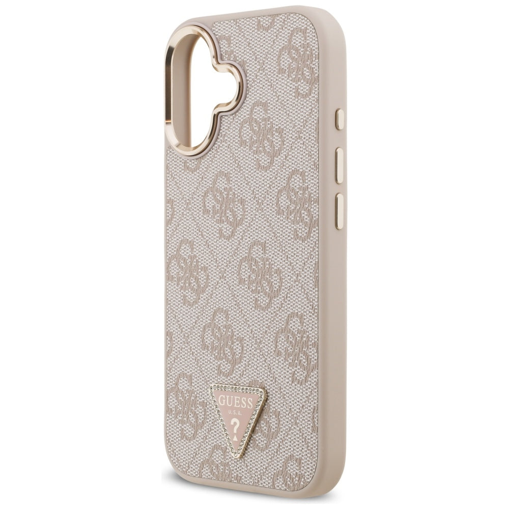 Husa de protectie Guess Hardcase 4G compatibil cu iPhone 17, Roz