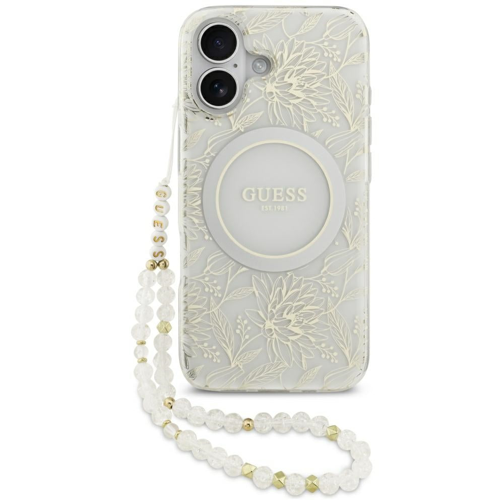 Husa de protectie Guess compatibil cu iPhone 17, Alb